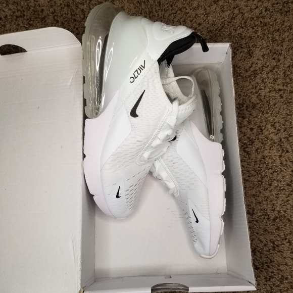 Nike Shoes - Nike air max 270 triple white
